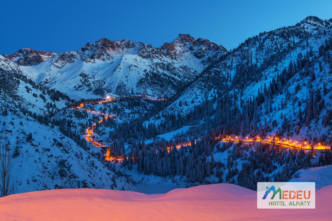 Medeu Hotel Almaty Besqaynar Eksteriør bilde